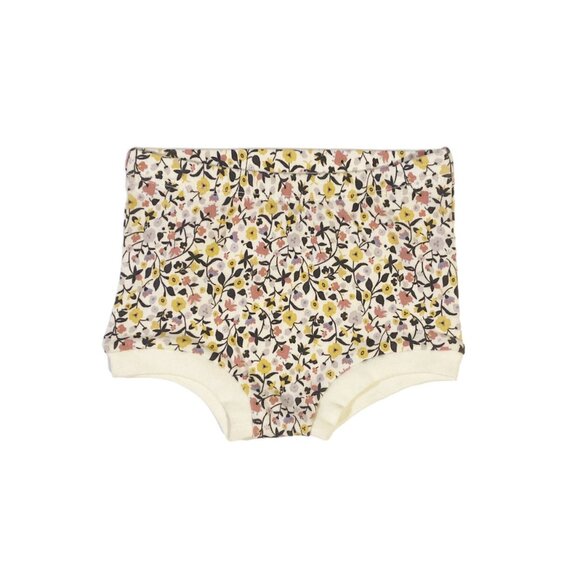Tea Collection Shortie Bottoms Floral Ivory Size 0-3 Months - Picture 1 of 4